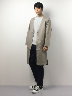 「SPINNS（スピンズ）のアイテム（ジャケット/アウター）」を使った、togiさん（メンズ・170cm）の春コーディネート
