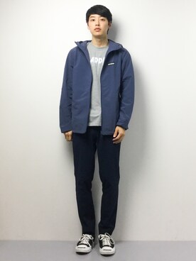 「WILD THINGS（ワイルドシングス）のアイテム（ブルゾン）」を使った、togiさん（メンズ・170cm）の春コーディネート