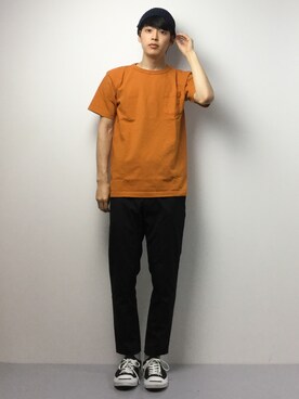「FREAK'S STORE（フリークスストア）のアイテム（帽子）」を使った、togiさん（メンズ・170cm）の春コーディネート