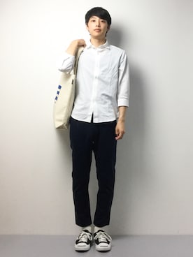 「ROOTOTE（ルートート）のアイテム」を使った、togiさん（メンズ・170cm）の春コーディネート