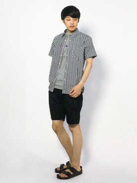 togiさん（メンズ・170cm）の夏コーディネート