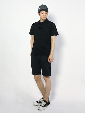 「Steven Alan（スティーブンアラン）のアイテム（帽子）」を使った、togiさん（メンズ・170cm）の夏コーディネート