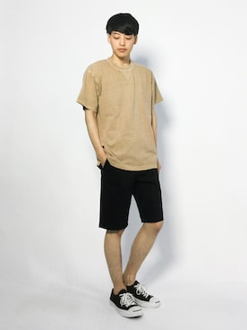 「REPIDO（リピード）のアイテム」を使った、togiさん（メンズ・170cm）の夏コーディネート