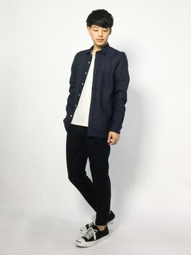 togiさん（メンズ・170cm）の夏コーディネート