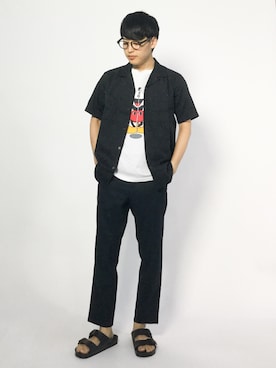 togiさん（メンズ・170cm）の夏コーディネート