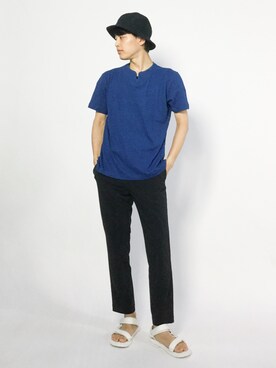 togiさん（メンズ・170cm）の夏コーディネート