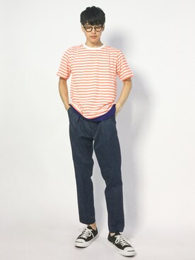 togiさん（メンズ・170cm）の夏コーディネート