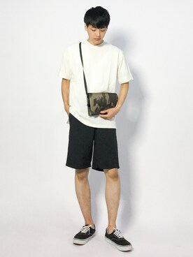 togiさんの「BオーガニックコットンポケットTシャツ(半袖)」を使ったコーディネート