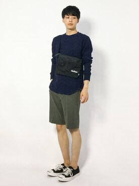 「カーキパンツ」｜togiさん（メンズ・170cm）の夏コーディネート