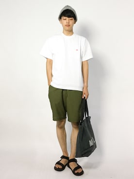 「カーキパンツ」｜togiさん（メンズ・170cm）の夏コーディネート