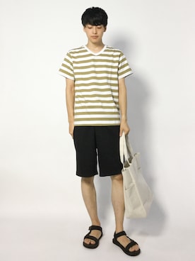 togiさん（メンズ・170cm）の夏コーディネート