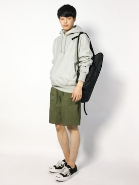 「カーキパンツ」｜togiさん（メンズ・170cm）の夏コーディネート