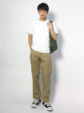 「A.P.C.（アーペーセー）のアイテム（バッグ）」を使った、togiさん（メンズ・170cm）の秋コーディネート