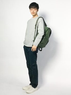 「A.P.C.（アーペーセー）のアイテム（バッグ）」を使った、togiさん（メンズ・170cm）の秋コーディネート