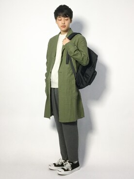 「URBAN RESEARCH Sonny Label（アーバンリサーチサニーレーベル）のアイテム（バッグ）」を使った、togiさん（メンズ・170cm）の秋コーディネート