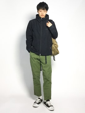 「カーキパンツ」｜togiさん（メンズ・170cm）の秋コーディネート