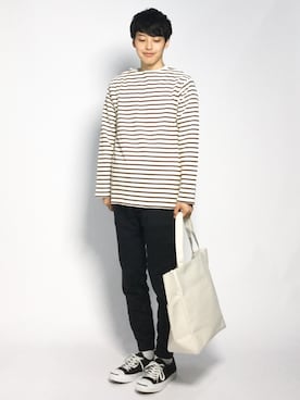 「Burner（バーナー）のアイテム」を使った、togiさん（メンズ・170cm）の秋コーディネート