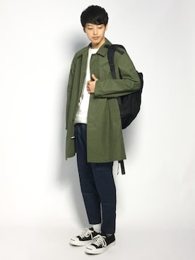 「bach（バッハ）のアイテム」を使った、togiさん（メンズ・170cm）の秋コーディネート