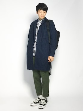 「bach（バッハ）のアイテム」を使った、togiさん（メンズ・170cm）の秋コーディネート