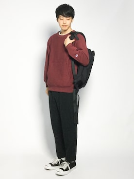 「bach（バッハ）のアイテム」を使った、togiさん（メンズ・170cm）の秋コーディネート