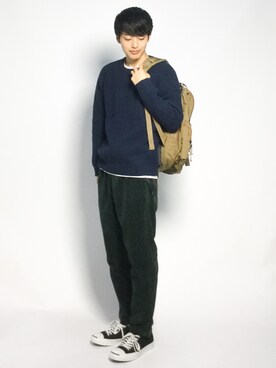 「FREAK'S STORE（フリークスストア）のアイテム（バッグ）」を使った、togiさん（メンズ・170cm）の秋コーディネート