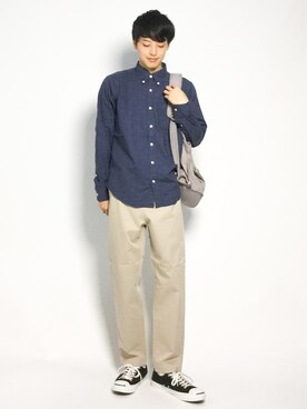 「osharewalker（オシャレウォーカー）のアイテム」を使った、togiさん（メンズ・170cm）の秋コーディネート
