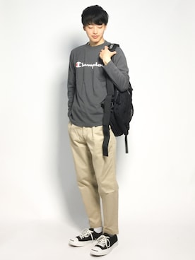 「bach（バッハ）のアイテム」を使った、togiさん（メンズ・170cm）の秋コーディネート