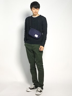 「Burner（バーナー）のアイテム」を使った、togiさん（メンズ・170cm）の秋コーディネート