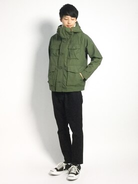 マウンテンパーカーを使った 冬服 のメンズ人気ファッションコーディネート ユーザー ショップスタッフ Wear