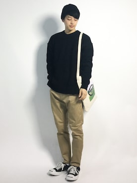 「FREAK'S STORE（フリークスストア）のアイテム（バッグ）」を使った、togiさん（メンズ・170cm）の秋コーディネート