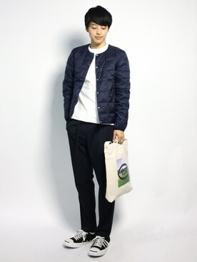 「FREAK'S STORE（フリークスストア）のアイテム（バッグ）」を使った、togiさん（メンズ・170cm）の秋コーディネート
