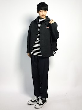 「orcival」｜「アイテム（ダッフルコート）」を使った、togiさん（メンズ・170cm）の秋コーディネート