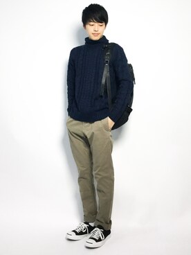 togiさん（メンズ・170cm）の秋コーディネート