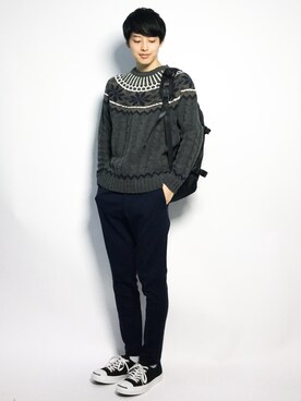 togiさん（メンズ・170cm）の秋コーディネート