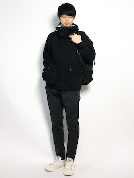 「green label relaxing（グリーンレーベルリラクシング）のアイテム（マウンテンパーカー）」を使った、togiさん（メンズ・170cm）の秋コーディネート