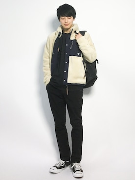 「FREAK'S STORE（フリークスストア）のアイテム（バッグ）」を使った、togiさん（メンズ・170cm）の秋コーディネート