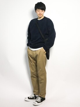 「FREAK'S STORE（フリークスストア）のアイテム（バッグ）」を使った、togiさん（メンズ・170cm）の秋コーディネート