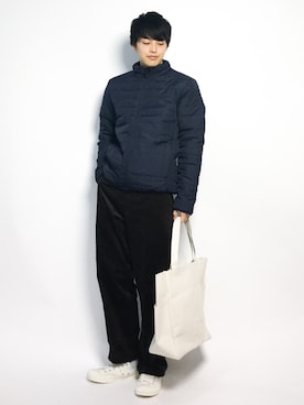 「Dickies（ディッキーズ）の【POPEYE掲載】Dickies/ディッキーズ×JS別注 CORDUROY PT＃（その他パンツ）」を使った、togiさん（メンズ・170cm）の秋コーディネート