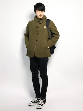 「BEN DAVIS（ベンデイビス）のアイテム（バッグ）」を使った、togiさん（メンズ・170cm）の秋コーディネート