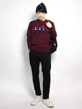「AZUL by moussy（アズールバイマウジー）のアイテム」を使った、togiさん（メンズ・170cm）の秋コーディネート