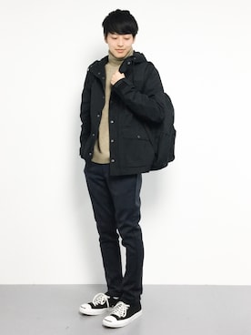 「SPINNS（スピンズ）のアイテム（バックパック/リュック）」を使った、togiさん（メンズ・170cm）の秋コーディネート