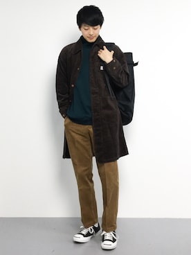 togiさん（メンズ・170cm）の冬コーディネート