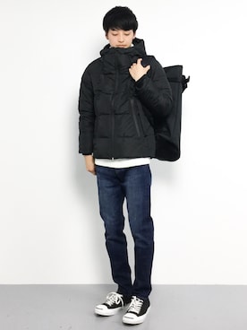 「PORTER（ポーター）のユニオン リュックサック（バックパック/リュック）」を使った、togiさん（メンズ・170cm）の秋コーディネート