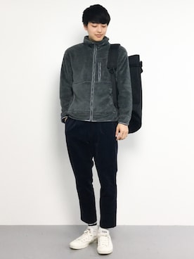 「PORTER（ポーター）のユニオン リュックサック（バックパック/リュック）」を使った、togiさん（メンズ・170cm）の冬コーディネート