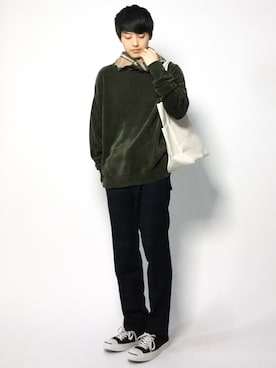 togiさん（メンズ・170cm）の冬コーディネート