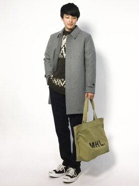 togiさん（メンズ・170cm）の冬コーディネート
