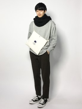 togiさん（メンズ・170cm）の冬コーディネート