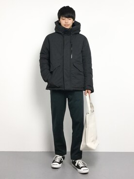「Right-on（ライトオン）のアイテム（ダウンジャケット/コート）」を使った、togiさん（メンズ・170cm）の冬コーディネート