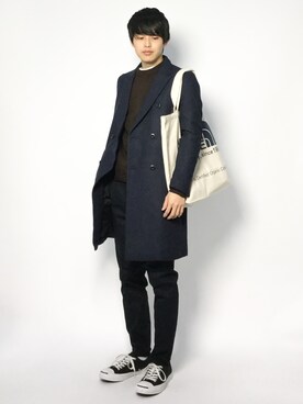 チェスターコートを使った Zozo冬セールがスタートしてます のメンズ人気ファッションコーディネート Wear