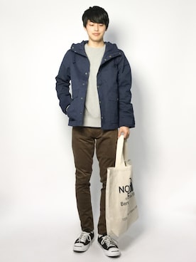 togiさん（メンズ・170cm）の冬コーディネート